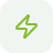 Ícone de raio representando agilidade e eficiência.