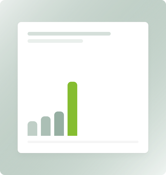 Imagem de gráfico de crescimento financeiro em relatório empresarial.